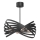 Candeeiro suspenso SPARKLE 4xE27/15W/230V preto