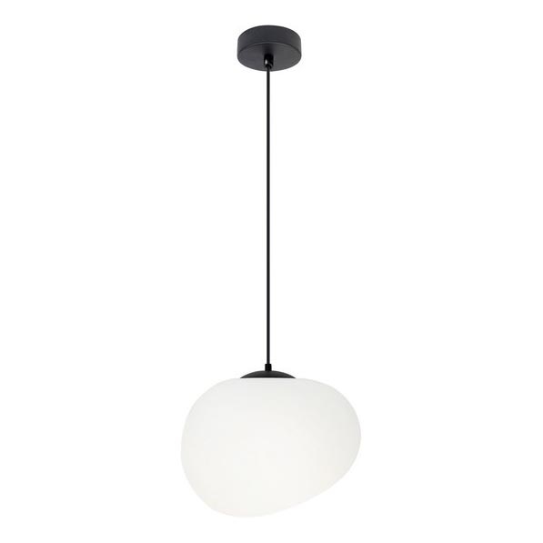 Candeeiro suspenso STONES 1xE27/40W/230V diâmetro 20 cm
