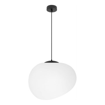 Candeeiro suspenso STONES 1xE27/40W/230V diâmetro 30 cm