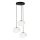 Candeeiro suspenso STONES 3xE27/40W/230V