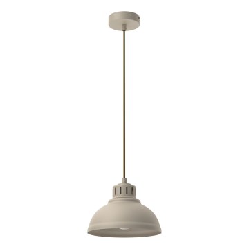 Candeeiro suspenso SVEN 1xE27/15W/230V bege