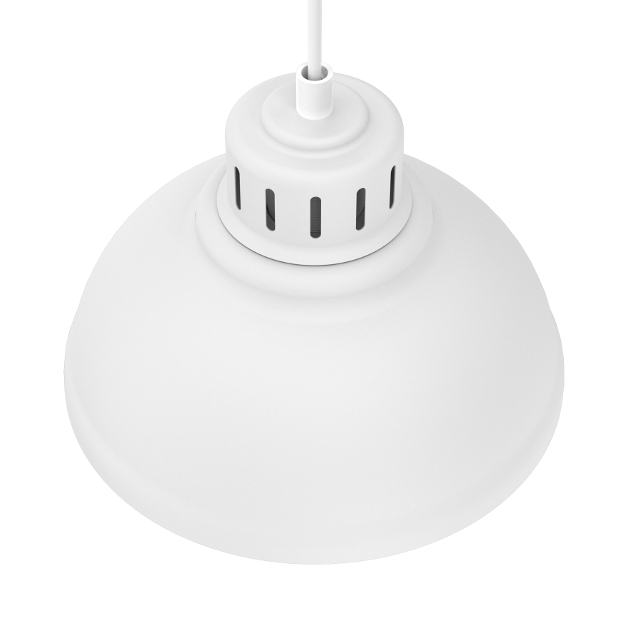 Candeeiro suspenso SVEN 2xE27/15W/230V branco