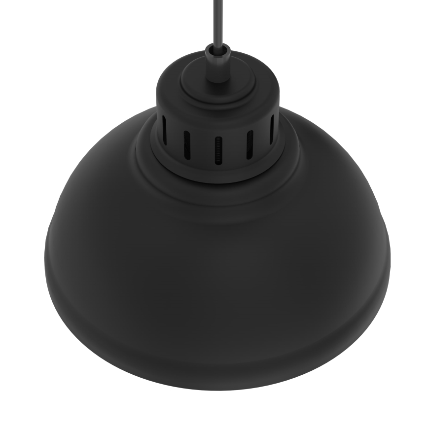 Candeeiro suspenso SVEN 2xE27/15W/230V preto