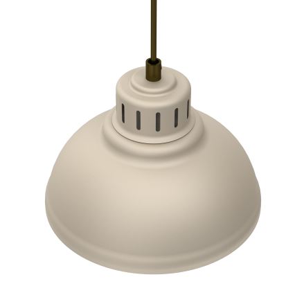Candeeiro suspenso SVEN 4xE27/15W/230V bege