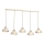 Candeeiro suspenso SVEN 5xE27/15W/230V bege