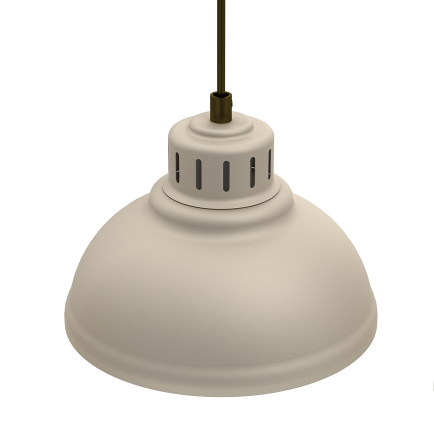 Candeeiro suspenso SVEN 5xE27/15W/230V bege