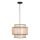 Candeeiro suspenso TAKARA 1xE27/20W/230V diâmetro 40 cm bege