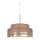 Candeeiro suspenso TAMI 1xE27/60W/230V castanho/dourado