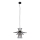 Candeeiro suspenso TAREK 1xE27/40W/230V preto