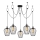 Candeeiro suspenso TEL 5xE27/40W/230V aranha