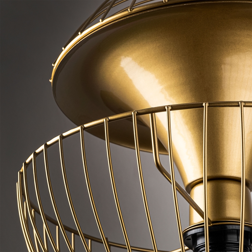 Candeeiro suspenso TELMANDER 1xE27/40W/230V dourado