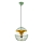 Candeeiro suspenso TELMANDER 1xE27/40W/230V verde