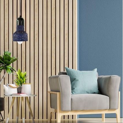Candeeiro suspenso TERRAZZO 1xE27/60W/230V diâmetro 12 cm preto