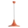 Candeeiro suspenso TOM 1xE27/40W/230V laranja