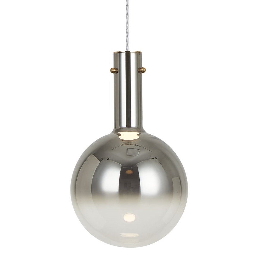 Candeeiro suspenso TORONTO 1xGU10/8W/230V cromado brilhante