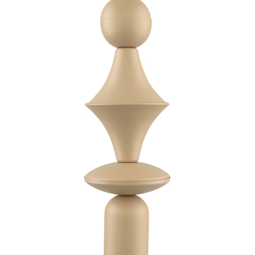 Candeeiro suspenso TOWER 1xE27/15W/230V bege