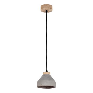 Candeeiro suspenso TRISTAN 1xE14/40W/230V carvalho