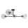 Candeeiro suspenso VASCO 4xE27/60W/230V preto/transparente