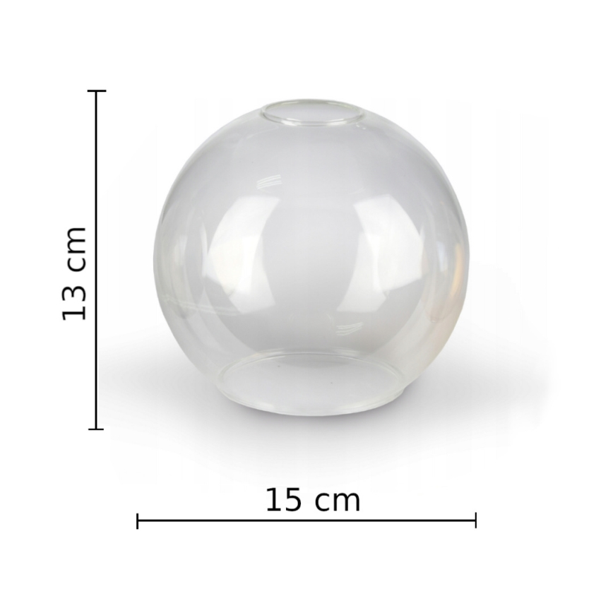 Candeeiro suspenso VASCO 4xE27/60W/230V preto/transparente