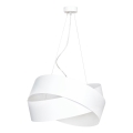 Candeeiro suspenso VIENO 3xE27/15W/230V branco