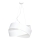 Candeeiro suspenso VIENO 3xE27/15W/230V branco