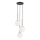 Candeeiro suspenso VOLDA 3xE14/10W/230V diâmetro 28 cm latão