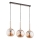 Candeeiro suspenso VOLDA 3xE27/15W/230V latão