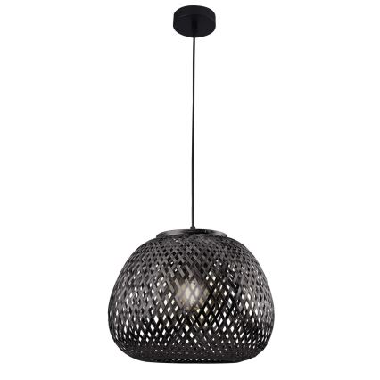 Candeeiro suspenso ZANZIBAR 1xE27/20W/230V diâmetro 35 cm bambu