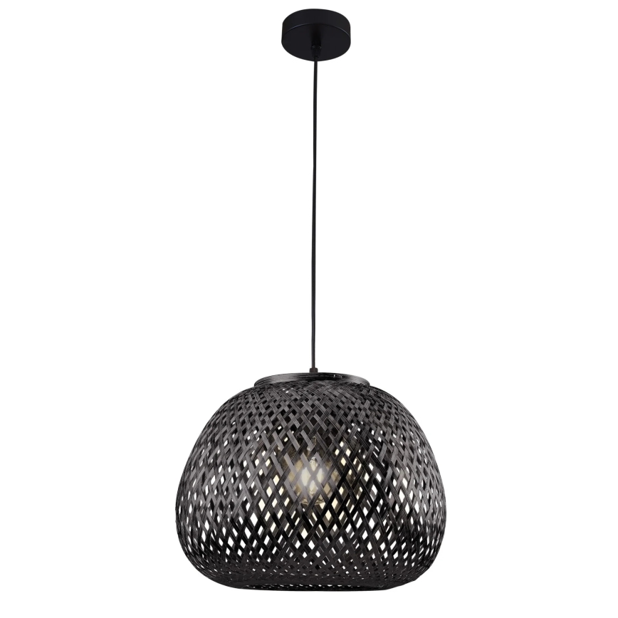 Candeeiro suspenso ZANZIBAR 1xE27/20W/230V diâmetro 35 cm bambu
