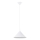 Candeeiro suspenso ZUMA 1xE27/15W/230V diâmetro 30 cm branco