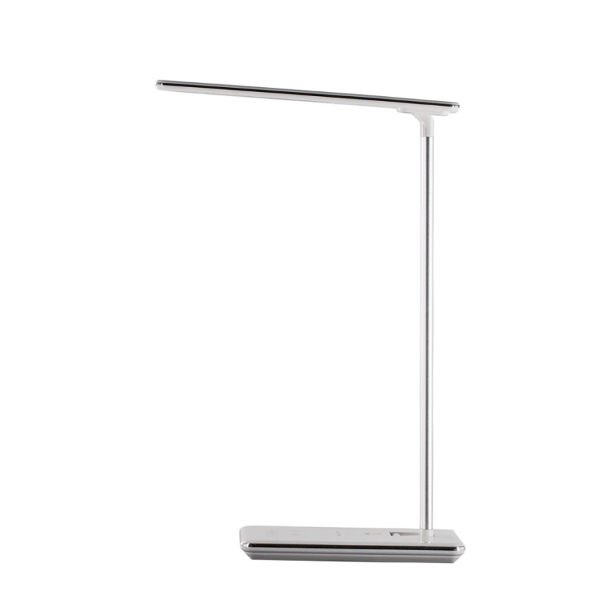 Candeeiro de mesa táctil LED com regulação e carregamento sem fios JOY LED/6W/230V+USB branco