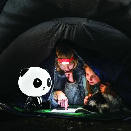 Candeeiro tátil regulável para crianças PANDA LED/2,5W/3,7V 1200 mAh