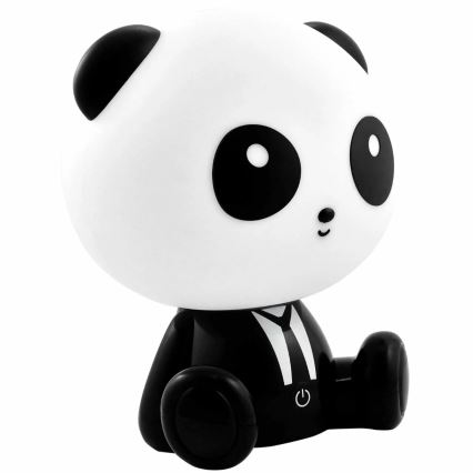 Candeeiro tátil regulável para crianças PANDA LED/2,5W/3,7V 1200 mAh