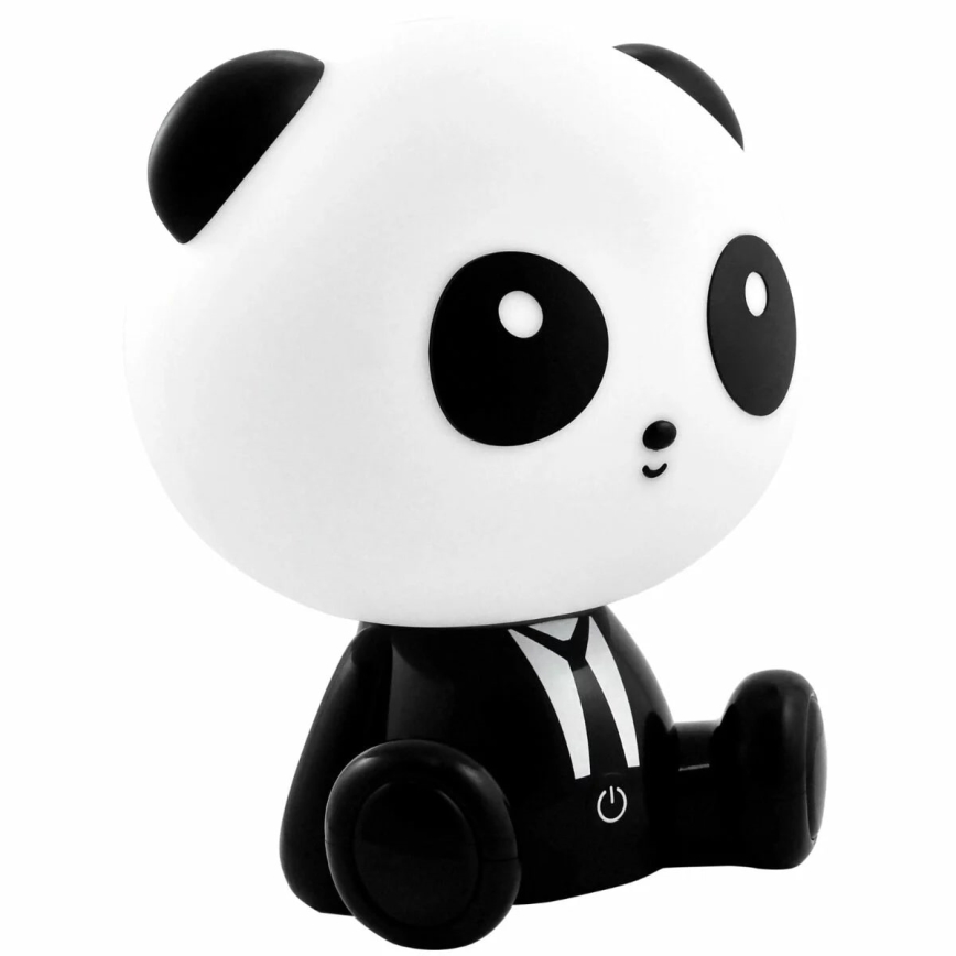 Candeeiro tátil regulável para crianças PANDA LED/2,5W/3,7V 1200 mAh