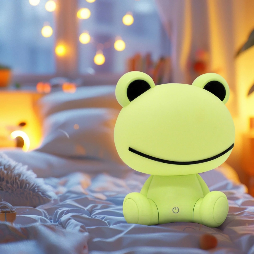 Candeeiro tátil regulável para crianças SAPO LED/2,5W/3,7V 1200 mAh