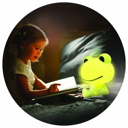 Candeeiro tátil regulável para crianças SAPO LED/2,5W/3,7V 1200 mAh