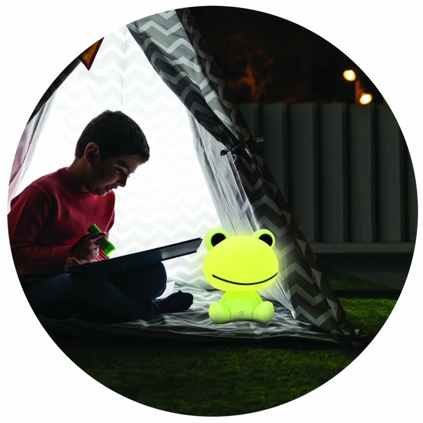 Candeeiro tátil regulável para crianças SAPO LED/2,5W/3,7V 1200 mAh