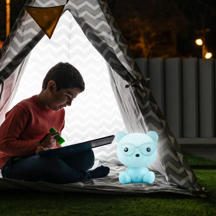 Candeeiro tátil regulável para crianças SAPO LED/2,5W/3,7V 1200 mAh