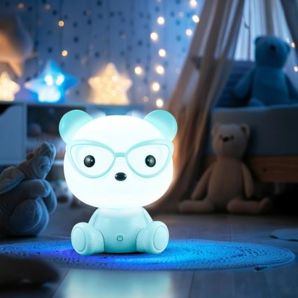 Candeeiro tátil regulável para crianças SAPO LED/2,5W/3,7V 1200 mAh