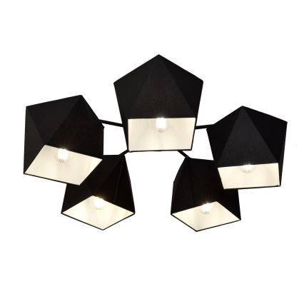 Candelabro ADAMANT 5xE27/15W/230V preto antigo