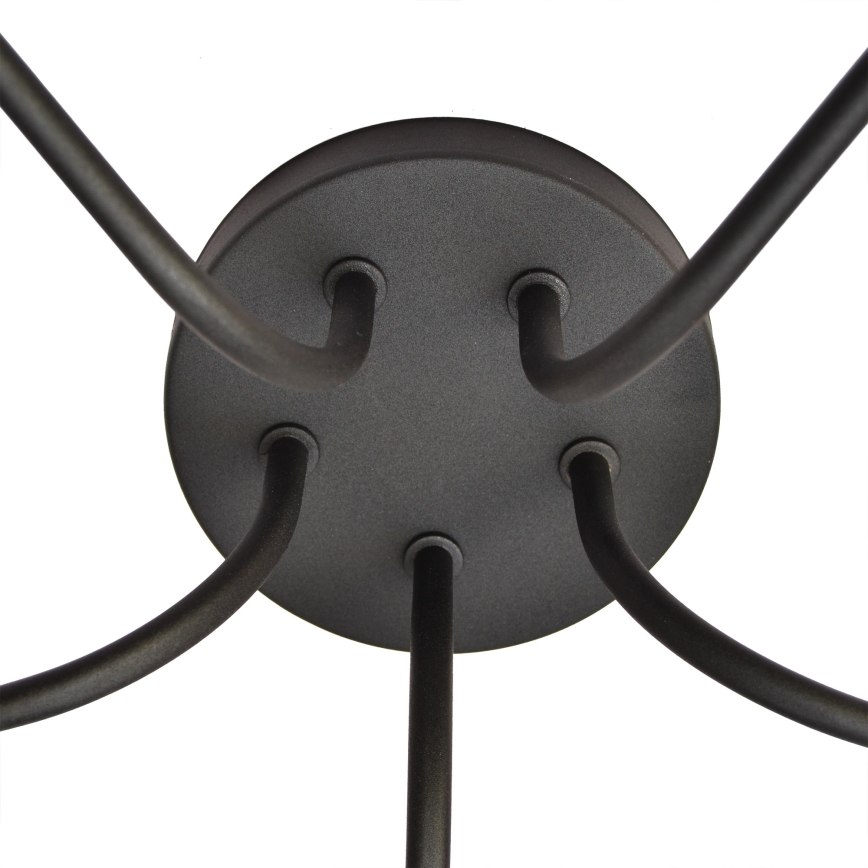 Candelabro ADAMANT 5xE27/15W/230V preto antigo