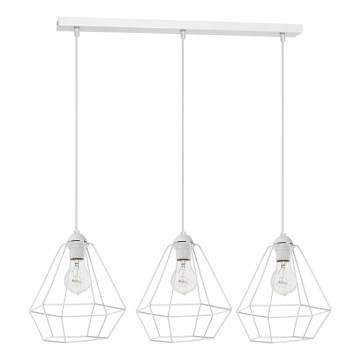 Candelabro ALMA 3xE27/60W/230V branco