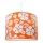 Candelabro de criança FLOWERS 1xE27/60W/230V laranja