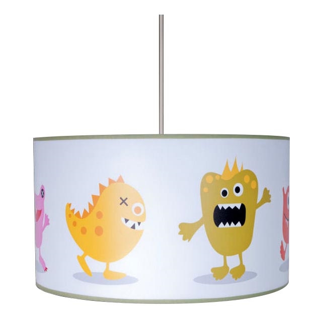 Candelabro de criança MONSTER 1xE27/60W/230V