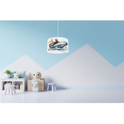 Candelabro de criança OCEAN 1xE27/60W/230V