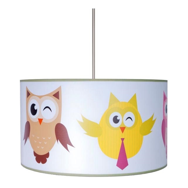 Candelabro de criança OWLS 1xE27/60W/230V