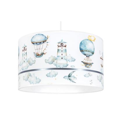 Candelabro de criança PIKKI 1xE27/60W/230V azul
