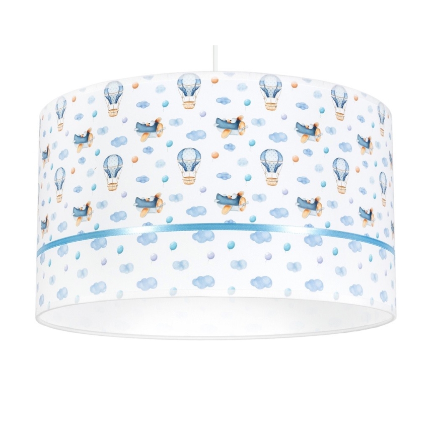 Candelabro de criança PIKKI 1xE27/60W/230V azul