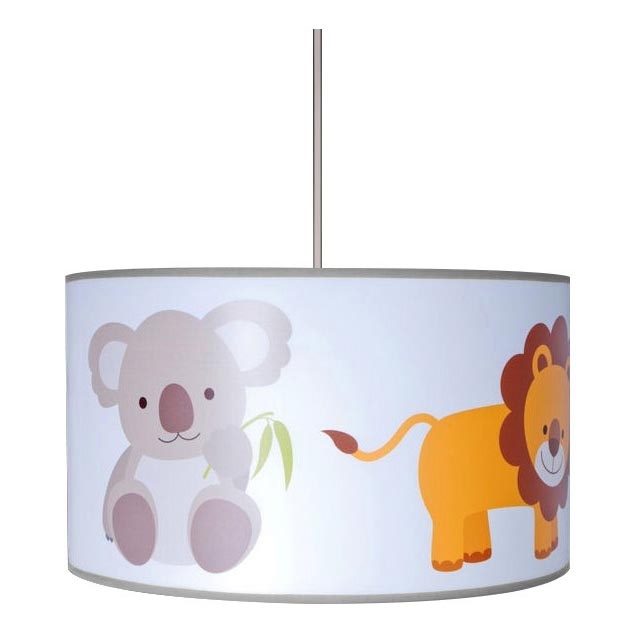 Candelabro de criança ZOO 1xE27/60W/230V