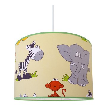 Candelabro de criança ZOO 1xE27/60W/230V